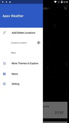 Apex Weather android App screenshot 1