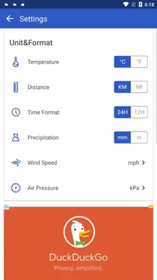 Apex Weather android App screenshot 2