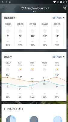 Apex Weather android App screenshot 7